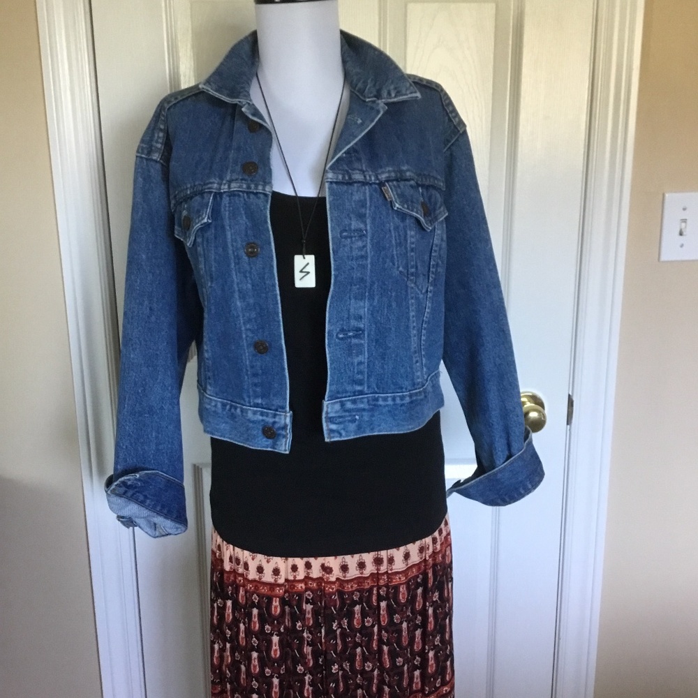 Cropped Denim Jacket